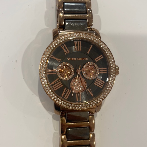 Rose Gold Vince Camuto Watch - Picture 1 of 4